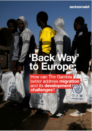 ‘Back Way to Europe’: How Can The Gambia Better Address Migration and Its Development Challenges?